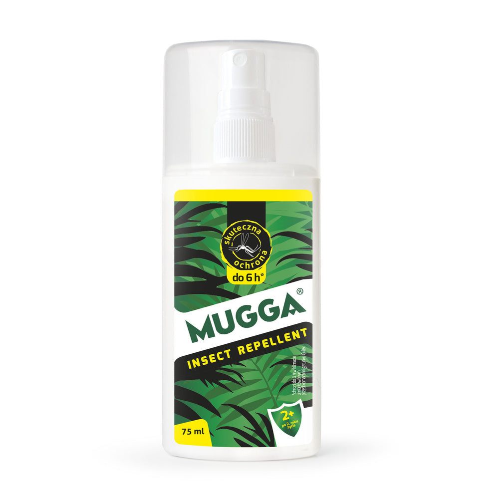 Mugga - Insect Repellent - 9.5 percent DEET - Spray - 75 ml