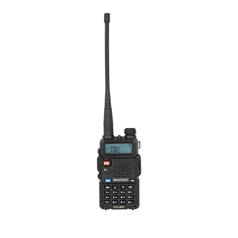 BaoFeng - Two-Way Radio UV-5R HTQ VHF/UHF Dual-Band PTT - 5 W - Black
