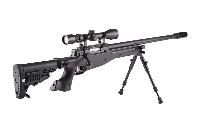 MB14D sniper rifle replica - with scope and bipod