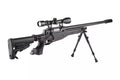 MB14D sniper rifle replica - with scope and bipod