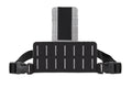Molle panel for additional accessories Wosport MB-ACC-02 Black