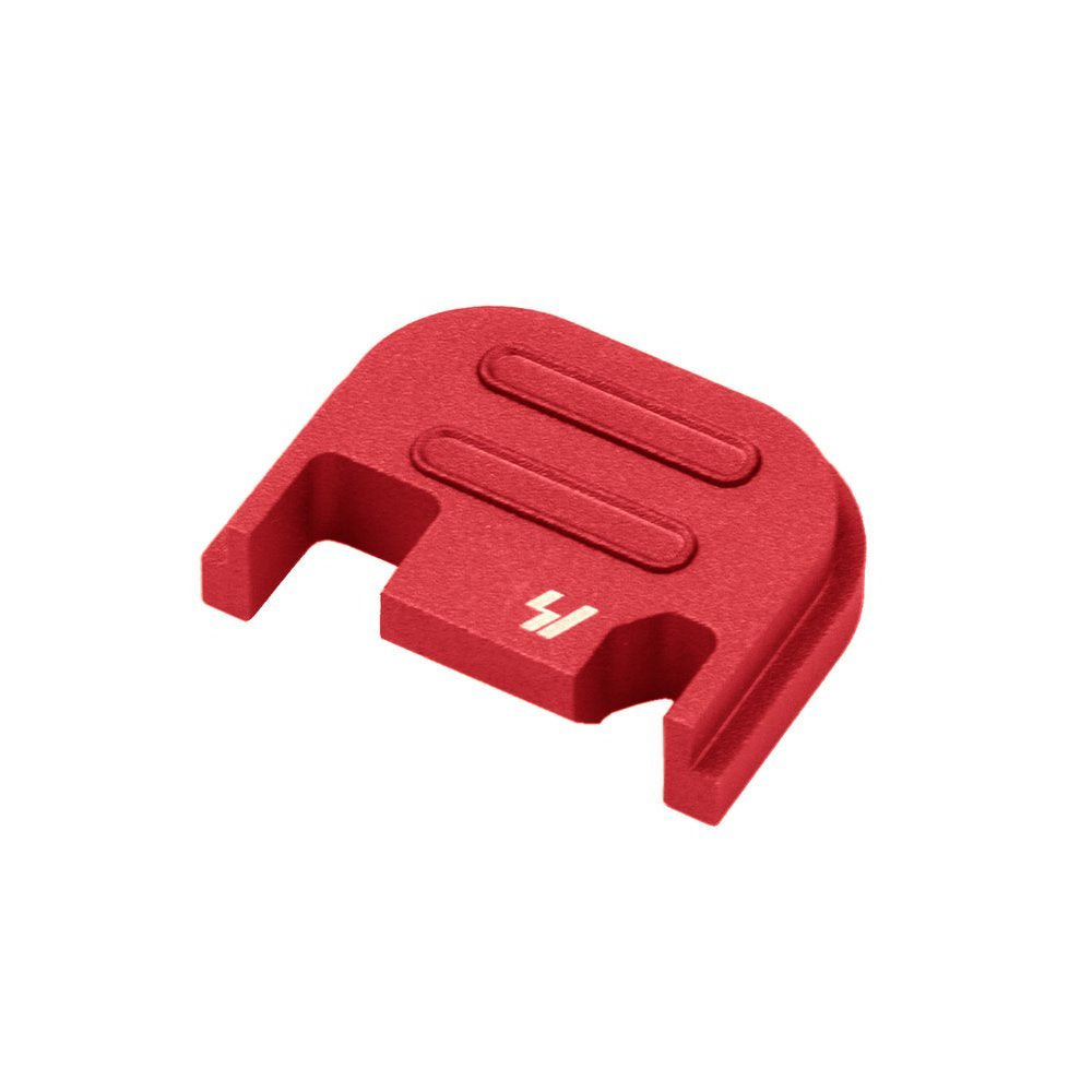 Strike Industries - Slide Cover Plate V2 for Glock - Red - SI-GSP-V2-RED