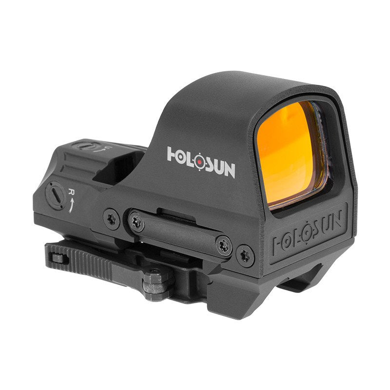 Holosun - Open Reflex Red Dot Sight HS510C with Multi-Reticle - Solar Panel - Black - HS510C