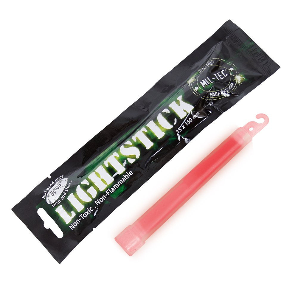 Mil-Tec - Lightstick - Standard - 1.5 x 15 cm - Red - 14940010