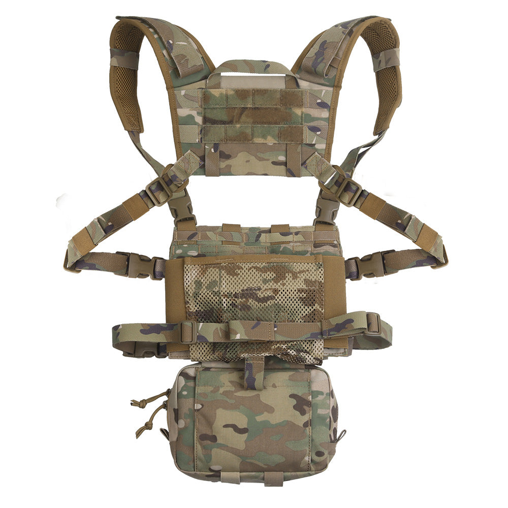 Waistcoat Chest Rig Wosport VE-107 Multicam
