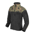 Helikon - Sweatshirt Fleece Infantry - Black/PL Woodland - BL-INF-HF-17