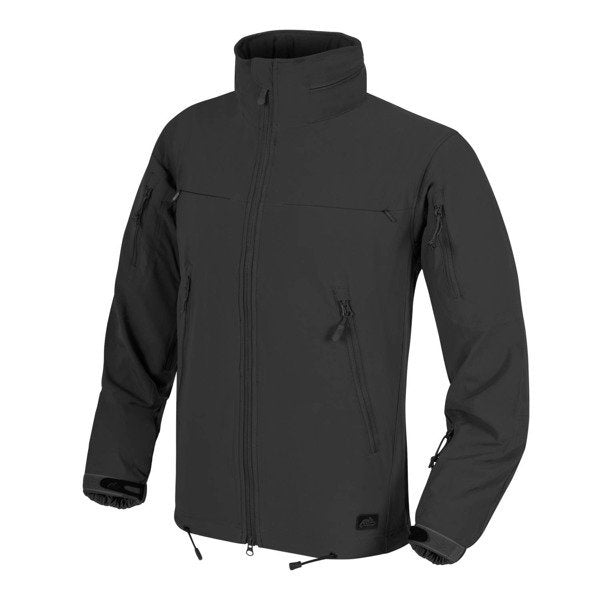 Helikon - Cougar® QSA™ + HID™ Jacket - Soft Shell Windblocker - Black - KU-CGR-SM-01