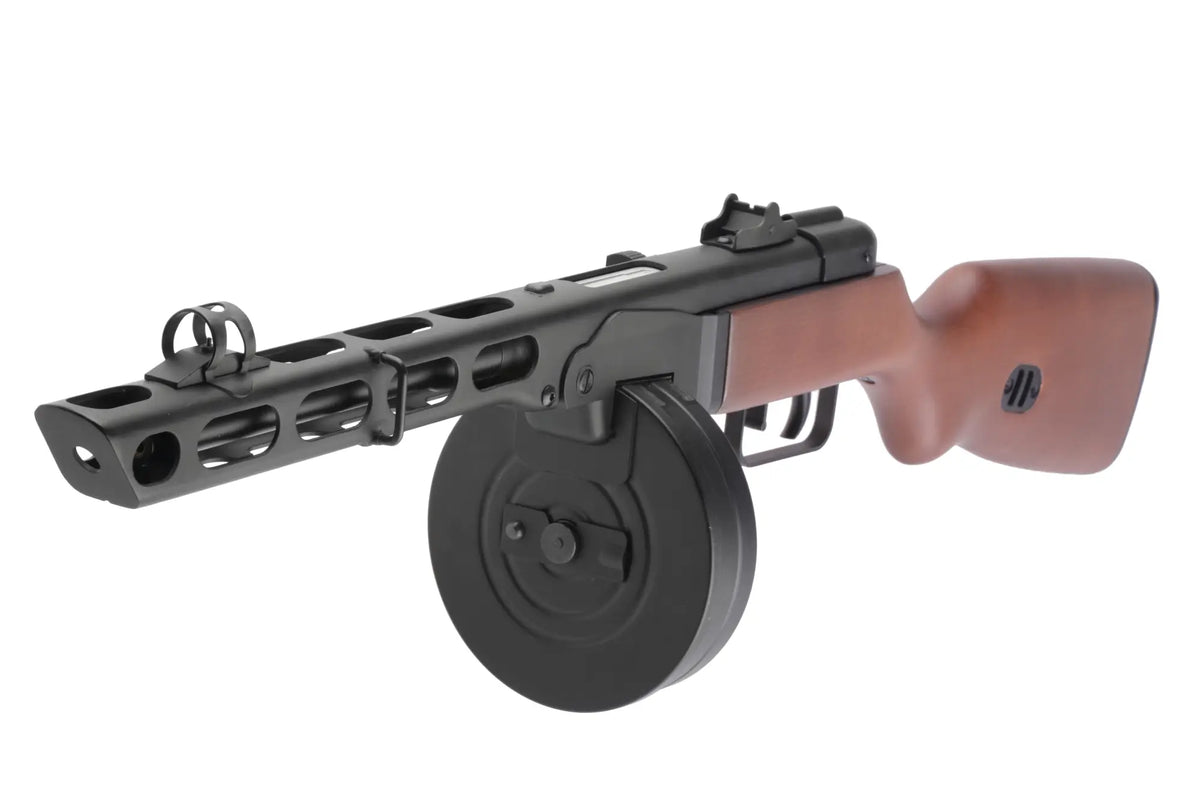 PPSH submachine airsoft gun - real wood (OUTLET)