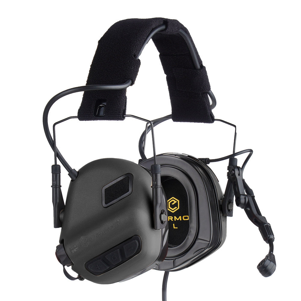 Earmor - Active Hearing Protectors M32 PLUS - Black - M32-BK (PLUS)