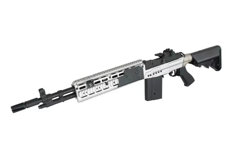 CM032 EBR SF rifle replica - silver