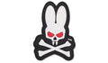 101 Inc. - 3D Patch - Skull Bunny - White