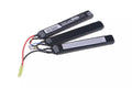 LiPo 11,1V 2000mAh 15/30C Battery - Butterfly Configuration
