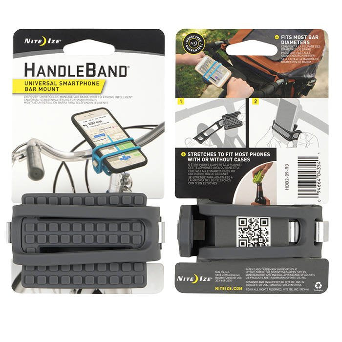 Nite Ize - HandleBand Smartphone Mount - Gray - HDB2-09-R3