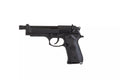 SR92 pistol replica with silencer - black