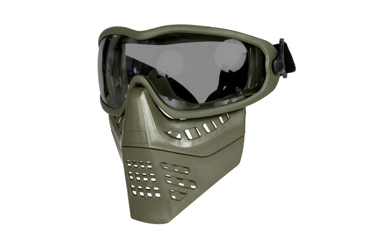 ANT mask with goggles - olive