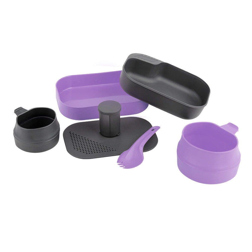 Wildo - Camp-A-Box Complete Camping Set - Lilac - W10266