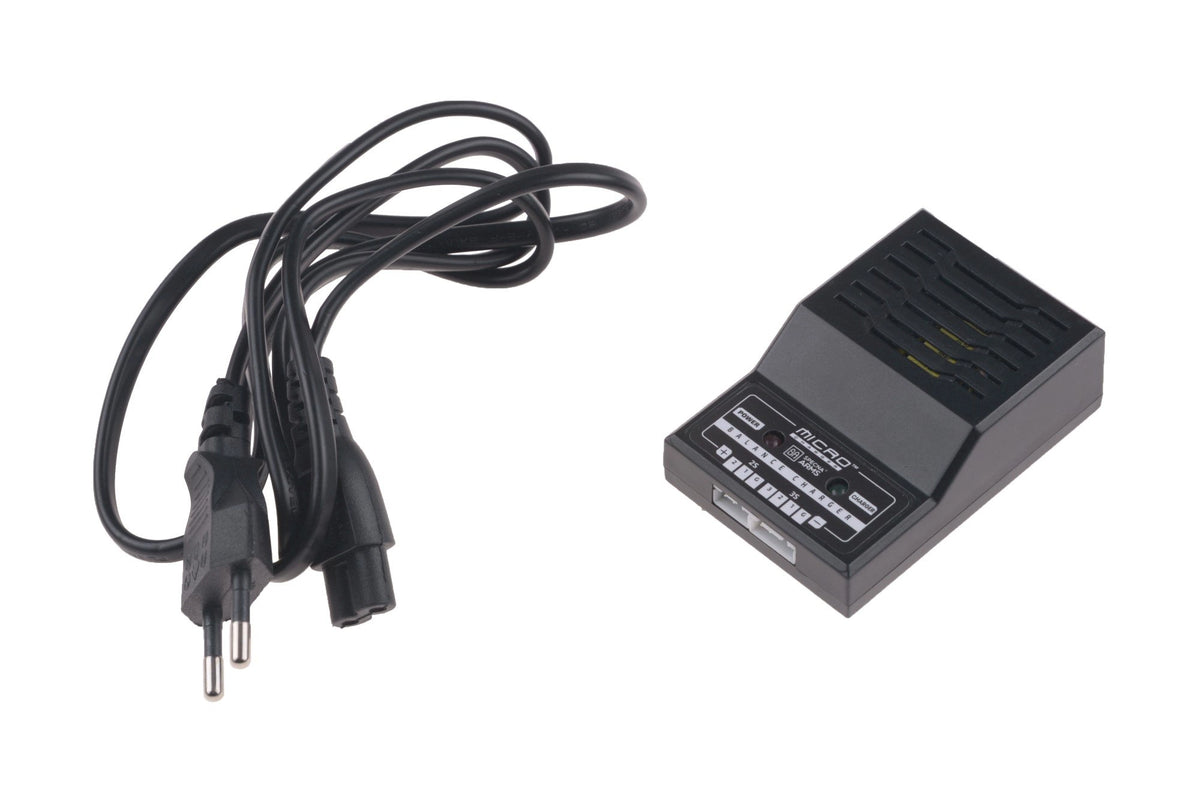 Microprocessor-based micro charger with LiPo balancer