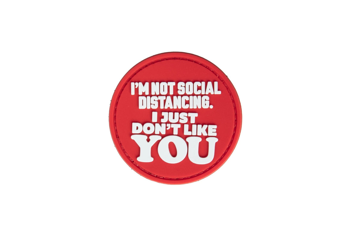 3D Just Don’t Like YOU Patch - Red