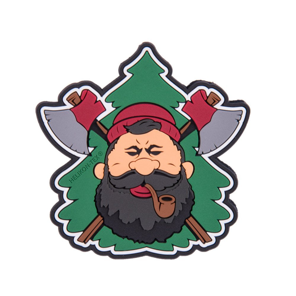Helikon - PVC Morale Patch - Beardman BUSHCRAFT - OD-BMB-RB-02