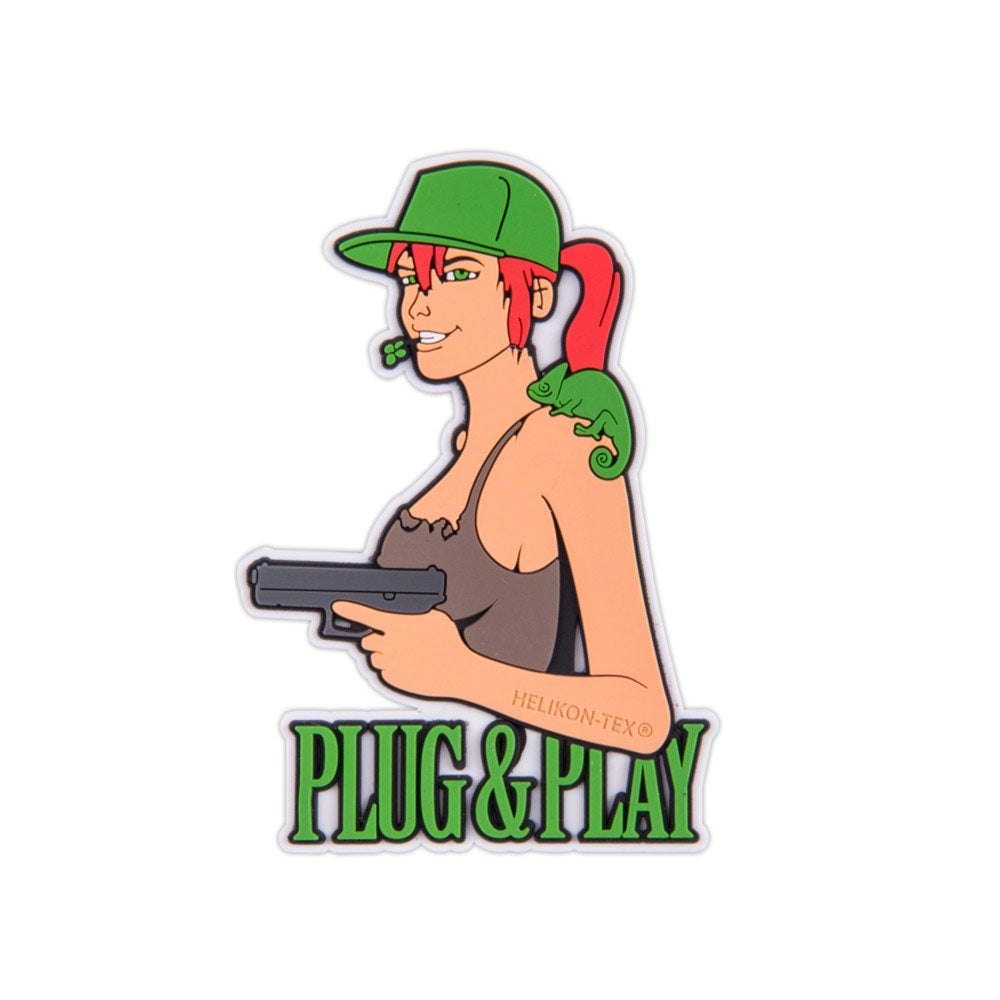 Helikon - PVC Morale Patch - Plug & Play - OD-PNP-RB-30