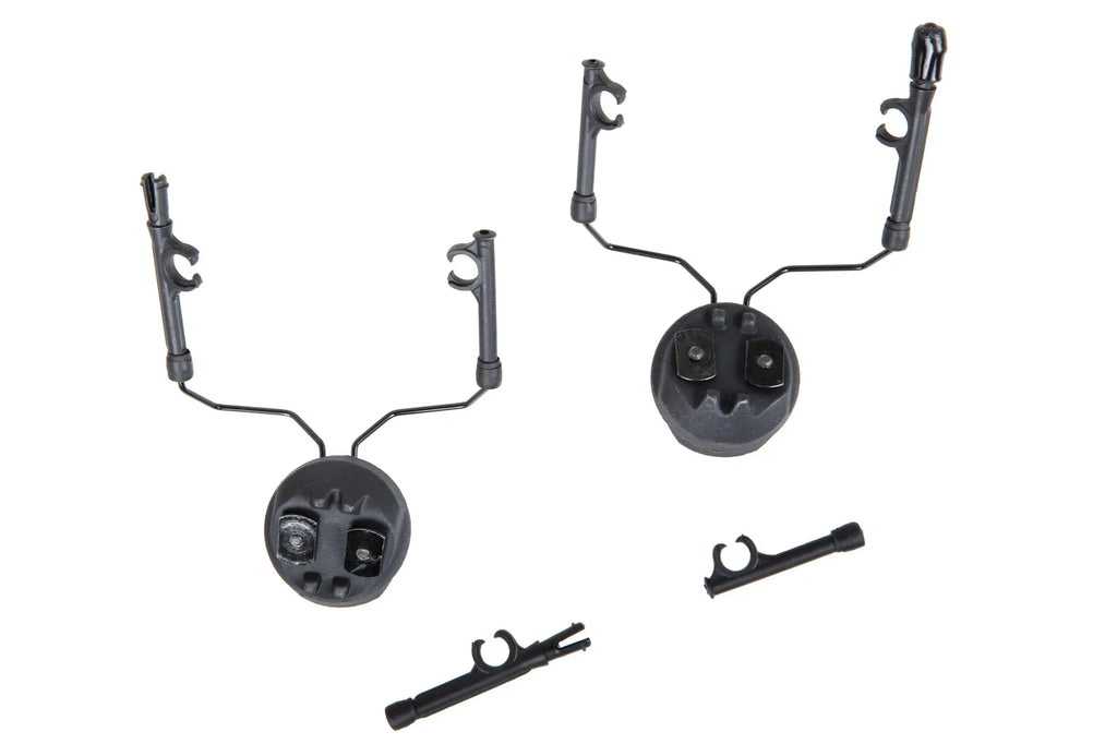TacSky headset adapter type Comtac for MTEK rails Black