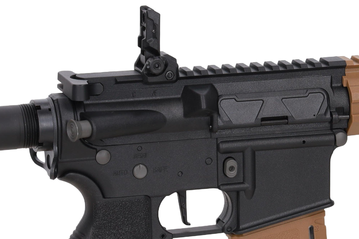 Arcturus M4/AR15 LWT MK-III Carbine 12" SPORT AEG SE Assault Rifle 14.5" (Starter Pack) Half-Tan - OUTLET
