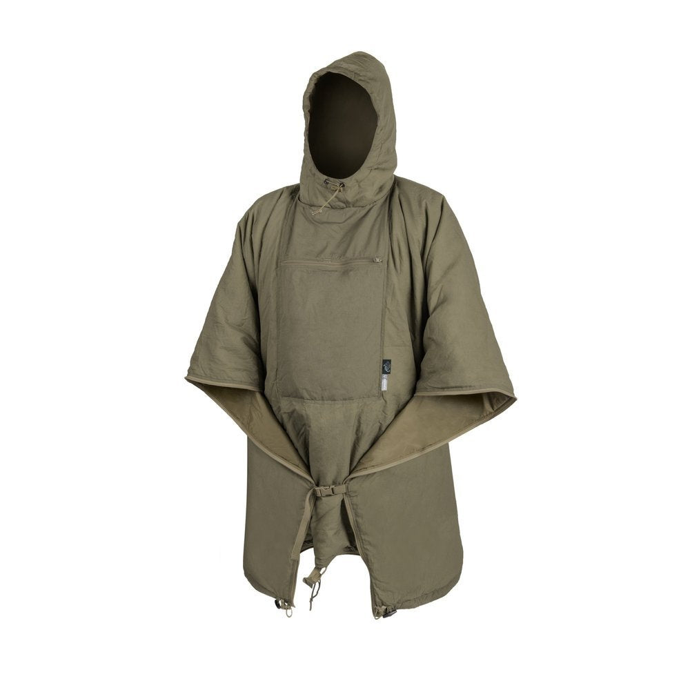 Helikon - Poncho Swagman Roll - Windpack - Climashield - Adaptive Green - PO-SMR-NL-12