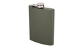 MFH - Hip Flask - Stainless Steel - 225 ml - Olive - 33275A