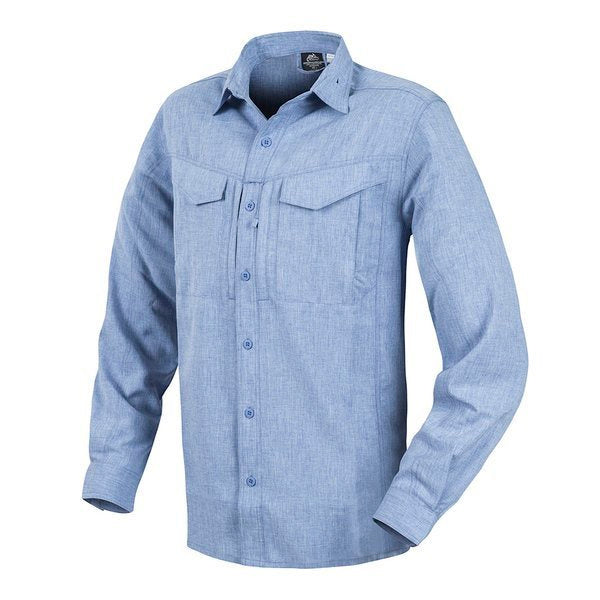 Helikon - Defender Mk2 Gentleman Shirt - Melange Light Blue - KO-DGM-PO-6520Z