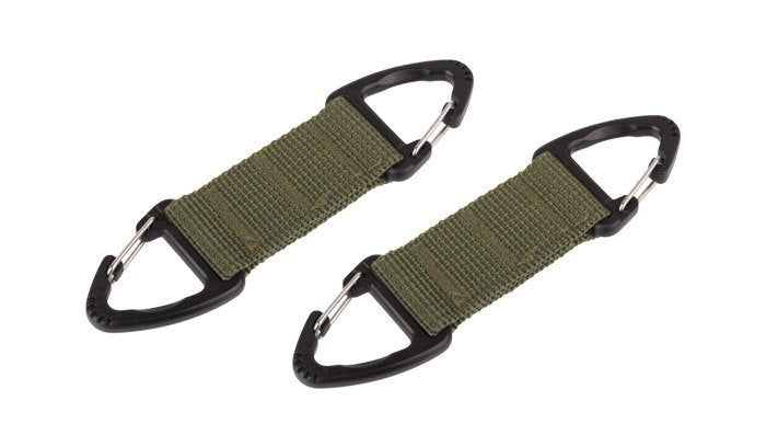 101 Inc. - Double carabiner set - 2 pcs - OD Green