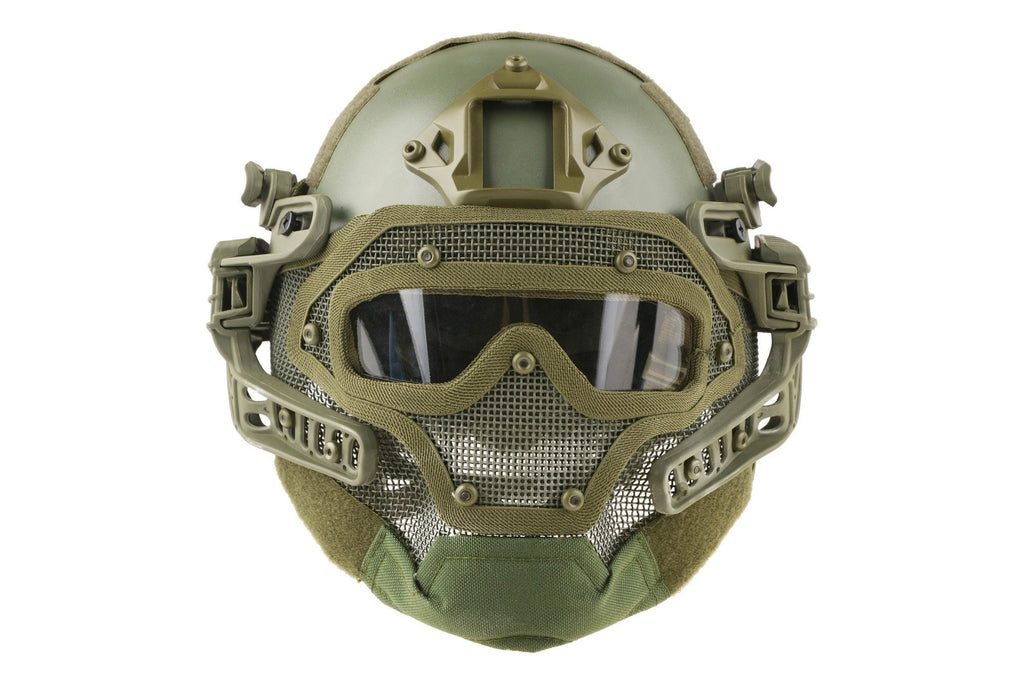 FAST Gunner (MH) helmet replica - Olive