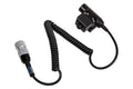 U94 PTT for PRC 152/148 Radios (Coiled Cable)