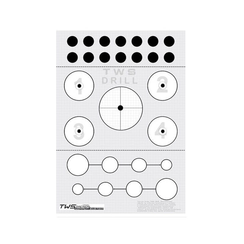 Tactical Weapon System - Shooting target TWS Drill