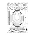 Tactical Weapon System - Shooting target TWS Drill IPSC