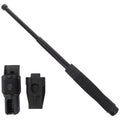 ESP - Hardened Telescopic Baton with Holster - 16" - Ergonomic Grip - Black - ExB-16HE BLK BH-54
