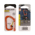 Nite Ize - Carabiner SlideLock® Aluminum #3 - Orange - CSLA3-19-R6