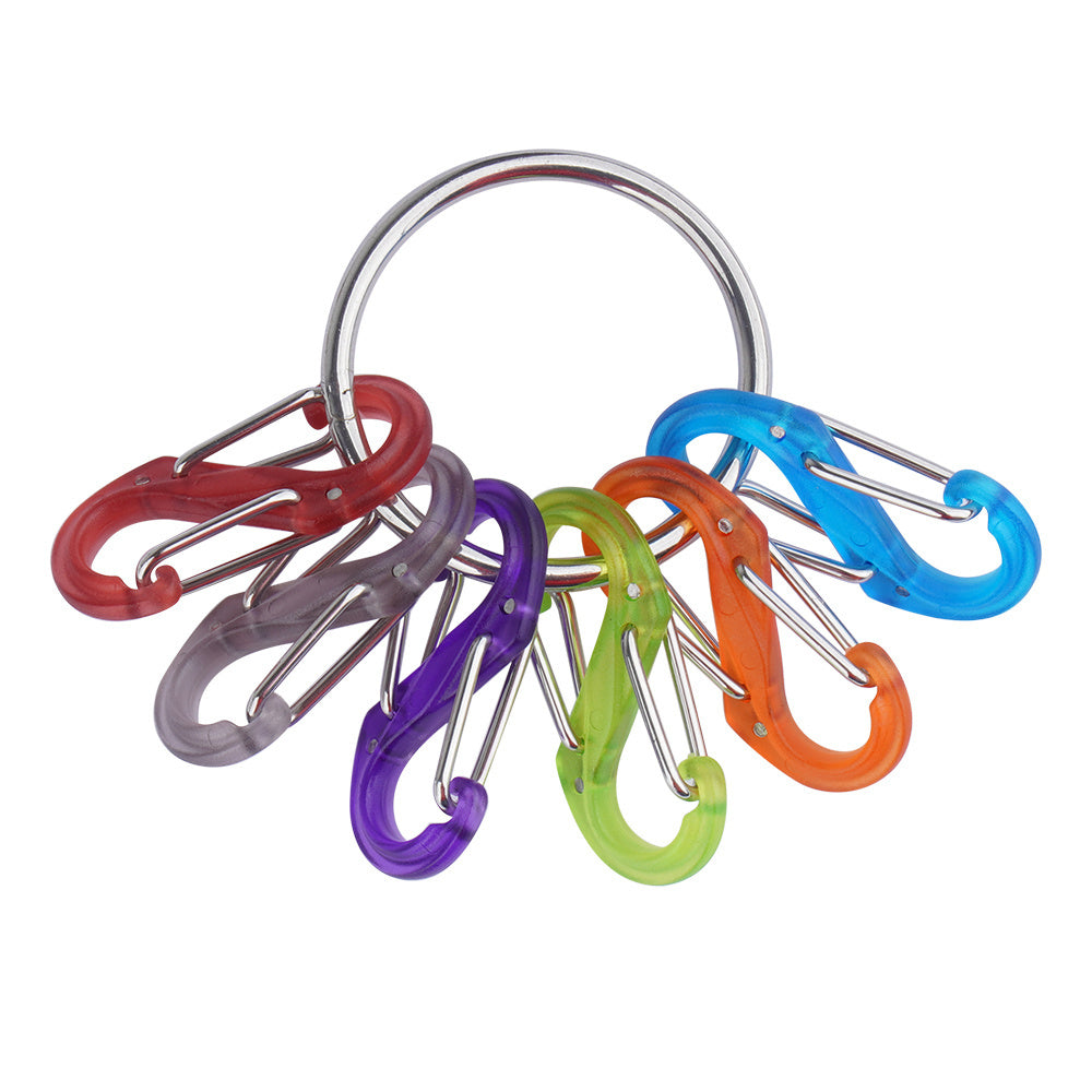 Nite Ize - Key Organizer KeyRing S-Biner® - KRG2-11-R3