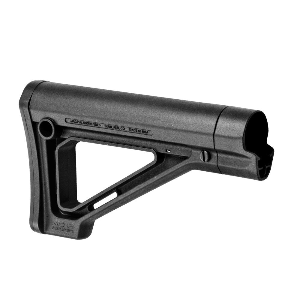 Magpul - MOE Fixed Carbine Stock - Mil-Spec - Black - MAG480
