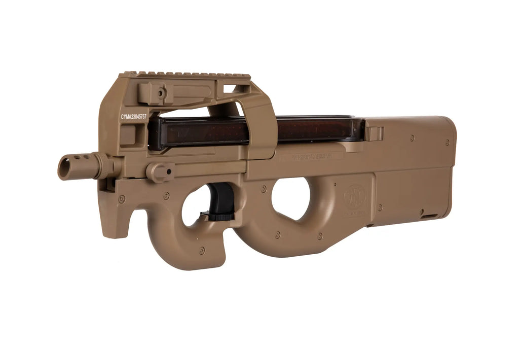 Licensed replica of the P90 submachine gun (CM060) - TAN