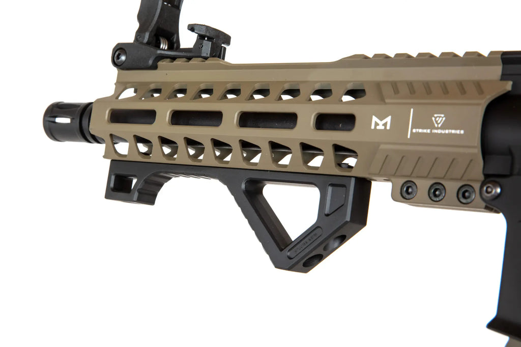 Specna Arms RRA &amp; SI SA-E17 EDGE™ PDW HAL2 ™ Half-Tan airsoft rifle
