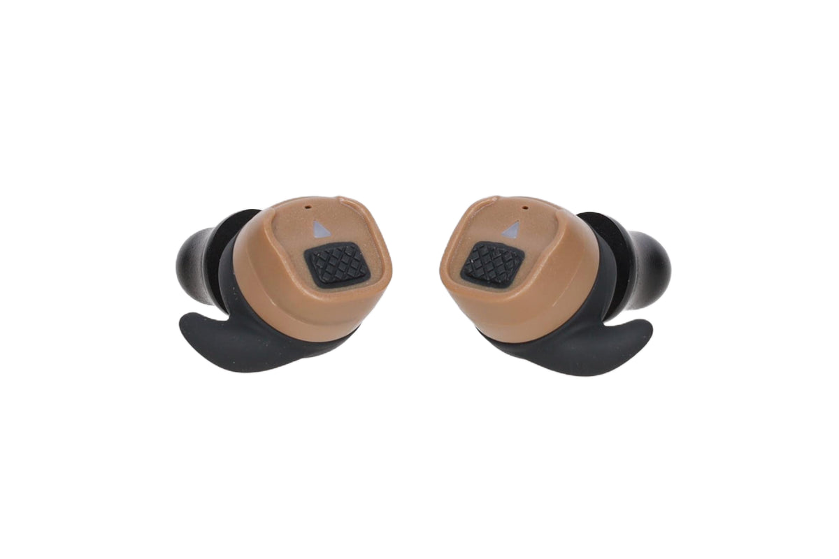 Earmor M20T PRO active hearing protectors, Coyote Brown