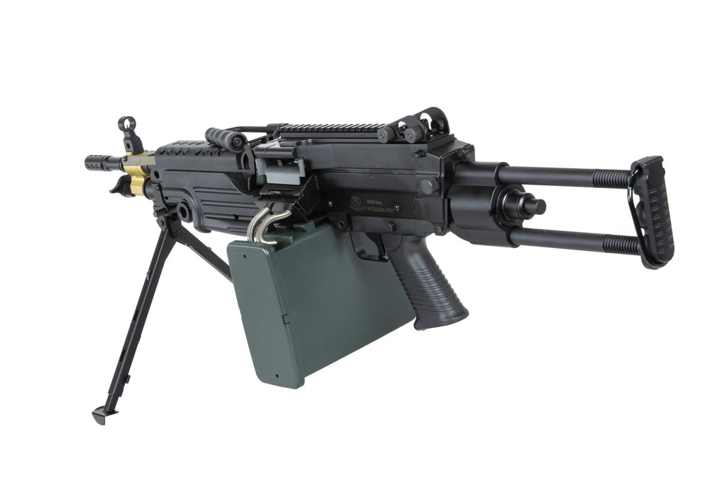 airsoft A&amp;K Cybergun M249 PARA machine gun Black (OUTLET)