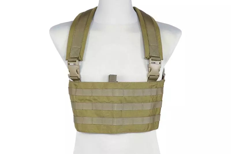 MOLLE Base Chest Rig Tactical Vest - Khaki