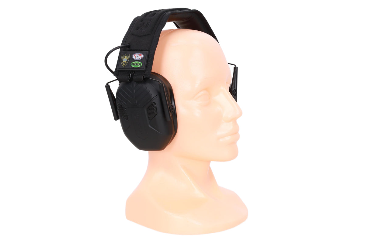 Earmor M300X active ear protectors - Black