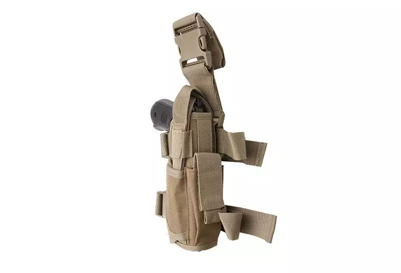 Leg Holster with a Magazine Pouch