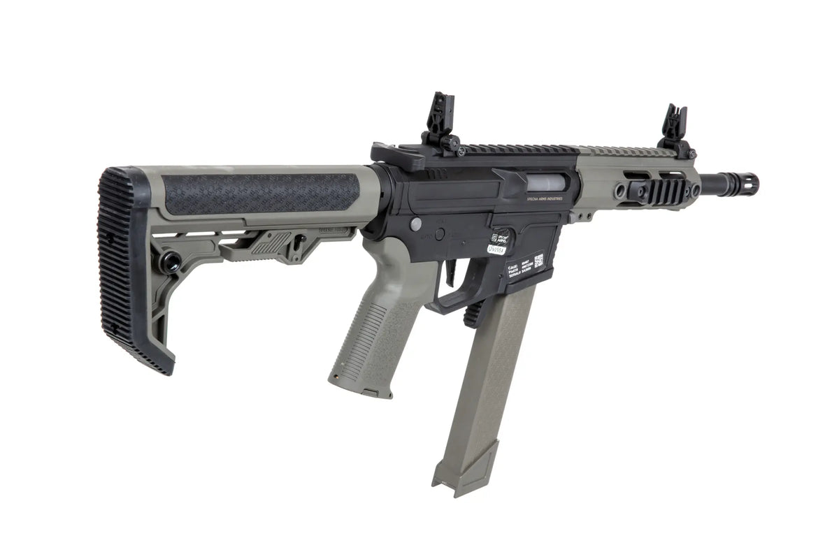 airsoft Specna Arms SA-FX01 FLEX™ HAL ETU™ Foliage Green submachine gun