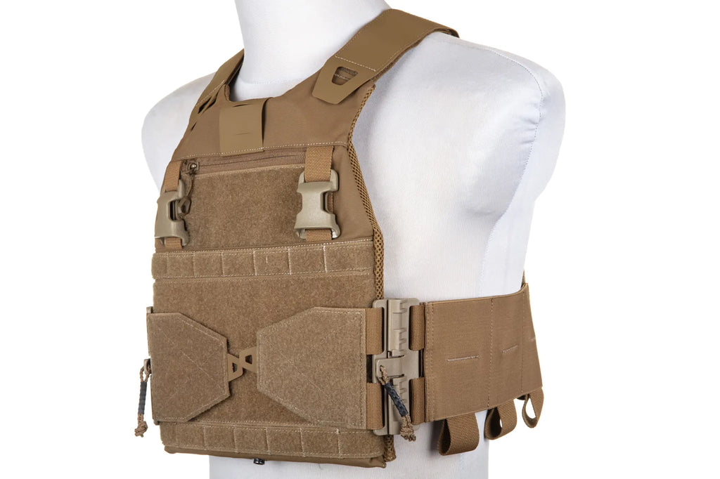 Plate Carrier Vest Ape Force Gear FCSK 2.0 Coyote Brown