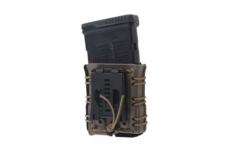 SMC 7,62 Magazine Pouch with flocking (QD belt) - dark earth