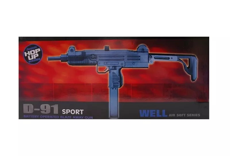 Replica of Well D-91 submachine gun