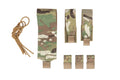 Pew Tactical pouch set with integrated PH50 Multicam drop bag